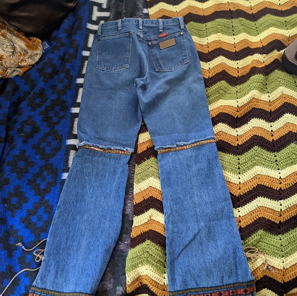 Boho Wrangler Jeans